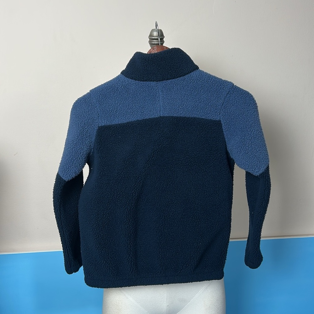 2x Kids Columbia Two-Tone Fleece Jackets in Navy and Blue size small - Picture 7 of 12